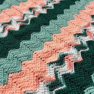Crochet Zigzag Blanket
